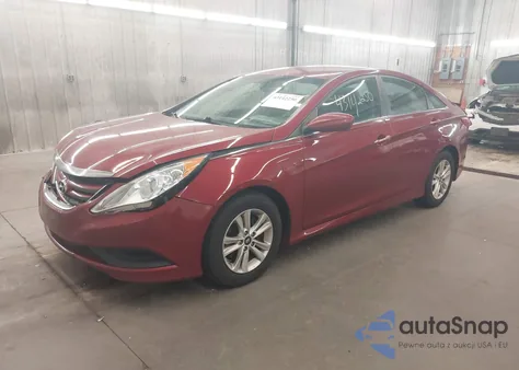 2014 Hyundai Sonata Gls z USA, uszkodzony, nr VIN 5NPEB4AC9EH835850